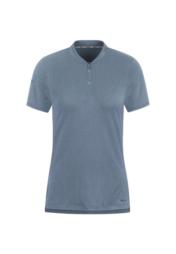 Polo Jako Pro Casual. Typ kołnierza: polo. Kolor: niebieski. Sport: piłka nożna