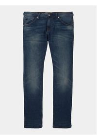 Tom Tailor Denim Jeansy 1008446 Granatowy Slim Fit. Kolor: niebieski