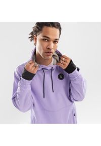 SIROKO - Kurtka lifestyle męska W1 Snowy LF. Kolor: niebieski. Materiał: materiał, softshell