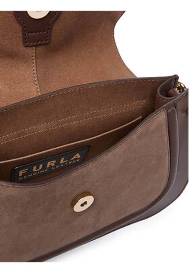 Furla Torebka WB01822 BX2567 CN 4286S 1007 Brązowy. Kolor: brązowy. Materiał: skórzane