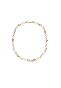 W.KRUK - Naszyjnik złoty perły. Materiał: złote. Kolor: złoty. Kamień szlachetny: perła #1
