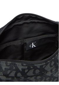 Calvin Klein Jeans Saszetka Unstructured Monogram Flight Bag LV04G3097G Czarny. Kolor: czarny. Materiał: materiał #5