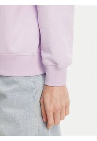 Calvin Klein Jeans Bluza Monologo LV047B234G Fioletowy Relaxed Fit. Kolor: fioletowy. Materiał: bawełna