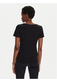 4f - 4F T-Shirt 4FWMM00TTSHF1845 Czarny Slim Fit. Kolor: czarny. Materiał: bawełna