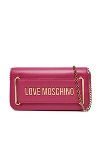 Love Moschino - LOVE MOSCHINO Torebka JC4350PP0LKT0626 Różowy. Kolor: różowy. Materiał: skórzane #1