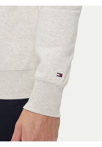 TOMMY HILFIGER - Tommy Hilfiger Bluza Logo MW0MW11596 Beżowy Regular Fit. Kolor: beżowy. Materiał: bawełna #3