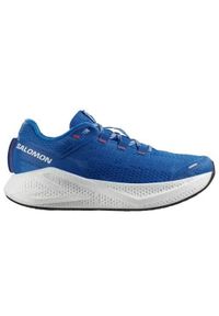 salomon - Buty do biegania męskie Salomon Aero Glide 3. Kolor: niebieski. Materiał: syntetyk, materiał. Szerokość cholewki: normalna