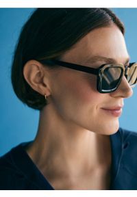 Reserved - Okulary przeciwsłoneczne - czarny. Kolor: czarny #1