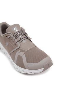 On Sneakersy Cloud 6 3MF10073280 Biały. Kolor: biały. Materiał: materiał #6