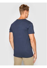 La Martina T-Shirt CCMR04 JS206 Granatowy Regular Fit. Kolor: niebieski. Materiał: bawełna