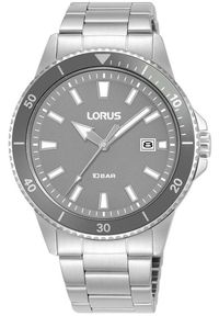 Zegarek Lorus Zegarek Lorus RH907SX9 męski szary 40 mm .. Kolor: szary #1