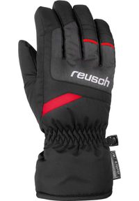 Rękawice narciarskie dziecięce Reusch Bennet R-TEX® XT Junior. Kolor: czerwony, wielokolorowy, czarny. Sport: narciarstwo