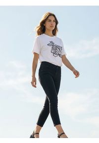 Sinsay - Jeansy skinny - czarny. Kolor: czarny