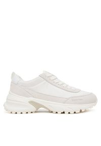 Calvin Klein Sneakersy Hike Runner Casual Ny-Su Aop Wn YW0YW01995 Biały. Okazja: na co dzień. Kolor: biały. Materiał: zamsz, skóra #1