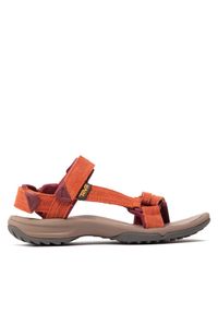 Teva Sandały Terra Fi Lite Suede 1124035 Pomarańczowy. Kolor: pomarańczowy. Materiał: zamsz, skóra #1