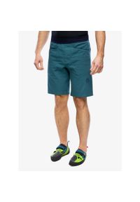 LA SPORTIVA - Spodenki wspinaczkowe męskie La Sportiva Flatanger Short. Kolor: zielony #1