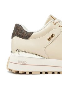 Liu Jo Sneakersy Maxi Wonder 84 BF4095 PX545 Écru. Materiał: skóra