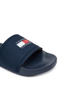 Tommy Jeans Klapki Tjm Pool Slide EM0EM01673 Granatowy. Kolor: niebieski. Materiał: materiał #6