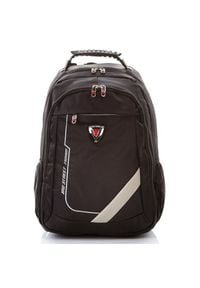 BAG STREET - Plecak miejski na laptopa Bag Steet 4060-1 czarny. Kolor: czarny. Materiał: materiał #1