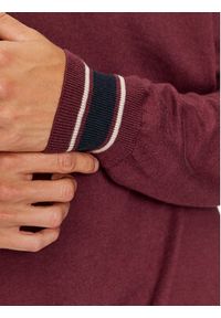 Armani Exchange Sweter 6RZM2A ZM3FZ 14AU Bordowy Regular Fit. Kolor: czerwony. Materiał: syntetyk #3