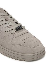 Hugo - HUGO Sneakersy Hadrian 50541798 Szary. Kolor: szary. Materiał: zamsz, skóra