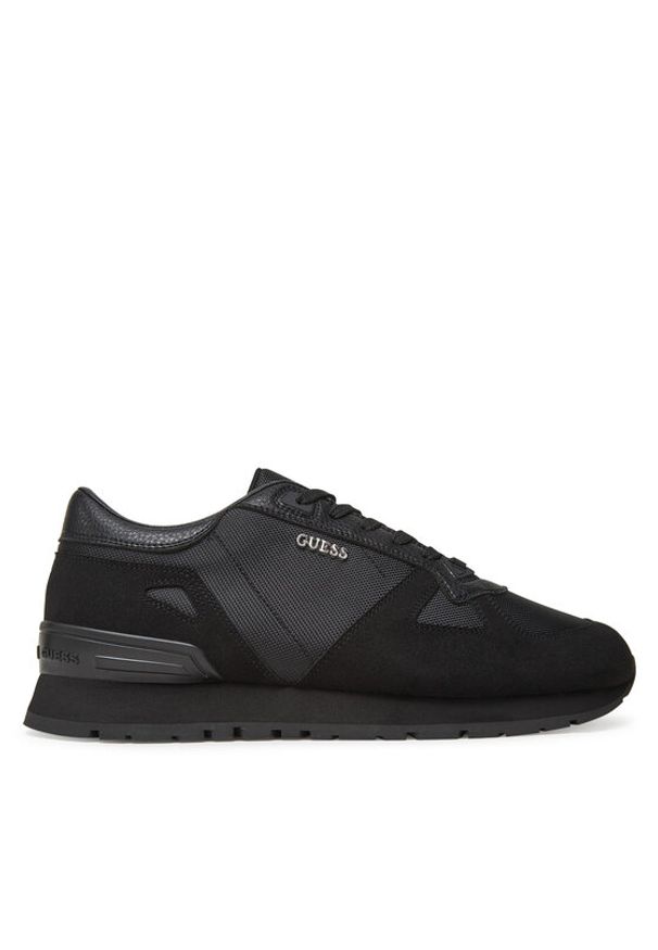 Guess Sneakersy FMTTRE FAB12 Czarny. Kolor: czarny. Materiał: zamsz, skóra