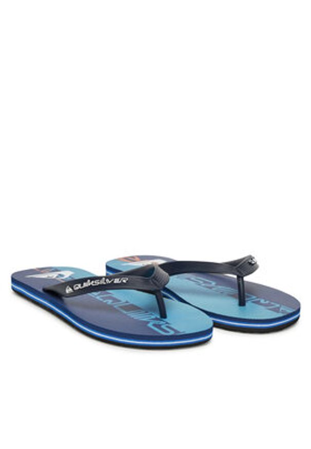 Quiksilver Japonki AQYL101430 Granatowy. Kolor: niebieski. Materiał: syntetyk
