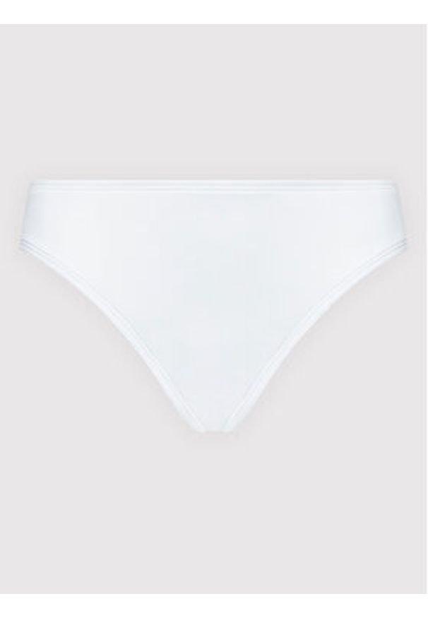 Lauren Ralph Lauren Dół od bikini 20101050 Biały. Kolor: biały. Materiał: syntetyk