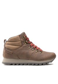 Merrell Trekkingi Alpine Hiker J004301 Brązowy. Kolor: brązowy. Materiał: skóra. Sport: turystyka piesza