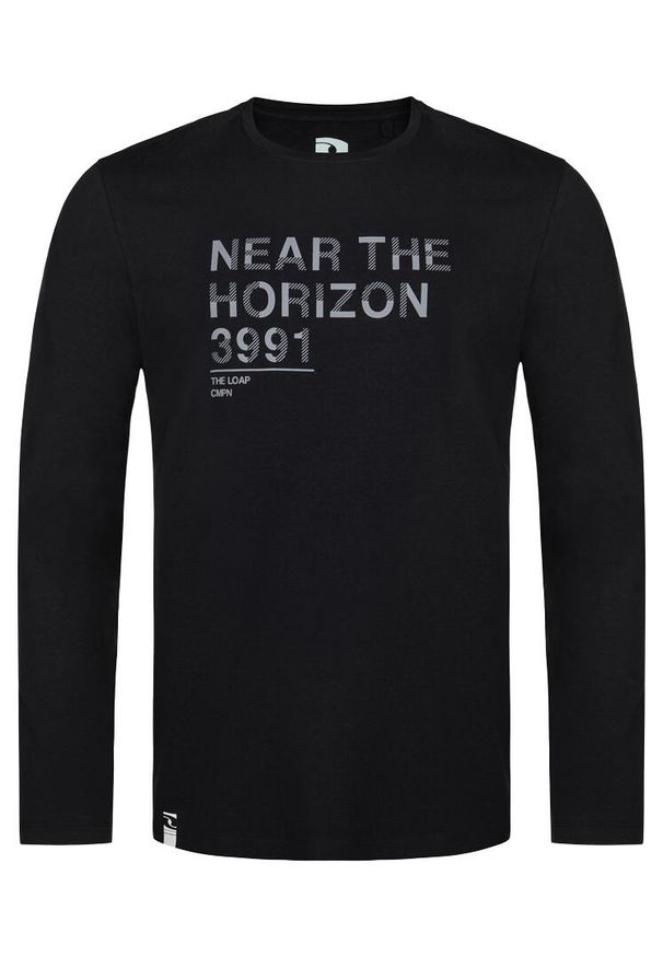 ZEAGLE - Glemo Alfons Męska Koszulka z Długim Rękawem Czarna 2XL. Kolor: czarny. Długość rękawa: długi rękaw. Długość: długie