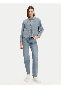 Vero Moda Koszula jeansowa Jamie 10331693 Niebieski Relaxed Fit. Kolor: niebieski. Materiał: bawełna #7