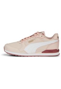 Buty Sportowe Dziecięce Puma St Runner V3 Nl Jr. Kolor: różowy. Materiał: syntetyk, materiał