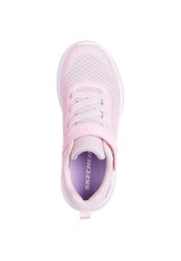 skechers - Adidasy Skechers Bounder - Cool Cruis, Dzieci. Kolor: różowy. Materiał: materiał