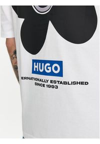 Hugo T-Shirt Noretto 50513214 Biały Regular Fit. Kolor: biały. Materiał: bawełna #3