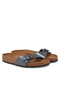 Birkenstock Klapki Madrid Birko-Flor 1021532 Szary. Kolor: szary. Materiał: skóra #4
