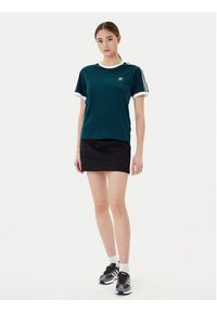 Adidas - adidas T-Shirt 3-Stripes JY4855 Zielony Regular Fit. Kolor: zielony. Materiał: bawełna #4
