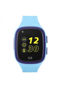 GARETT - Smartwatch Garett Kids Rock 4G RT niebieski. Rodzaj zegarka: smartwatch. Kolor: niebieski. Materiał: materiał. Styl: rockowy #4