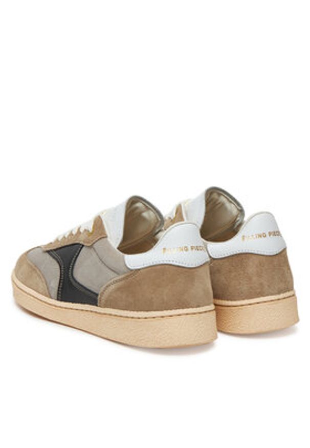 Filling Pieces Sneakersy Sprinter Mix 68625071919 Beżowy. Kolor: beżowy. Materiał: zamsz, skóra