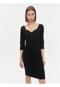 Marciano Guess Sukienka codzienna 3BGK0J 6375Z Czarny Bodycon Fit. Okazja: na co dzień. Kolor: czarny. Materiał: syntetyk. Typ sukienki: bodycon, proste. Styl: casual #1