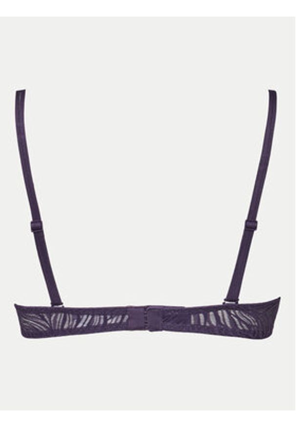 Calvin Klein Underwear Biustonosz z fiszbiną 000QF6875E Fioletowy. Kolor: fioletowy. Materiał: syntetyk