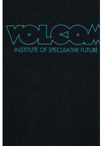 Volcom T-shirt bawełniany x Max Loeffler kolor czarny. Kolor: czarny. Materiał: bawełna. Wzór: nadruk #3