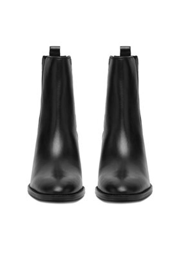 Beverly Hills Polo Club Botki CEO-WI44-TWIGGY-01 Czarny. Kolor: czarny. Materiał: skóra