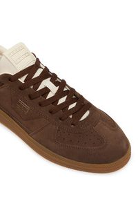 Tommy Jeans Sneakersy The Greenwich Edge Suede EM0EM01732 Brązowy ciemny. Kolor: brązowy. Materiał: zamsz, skóra #4
