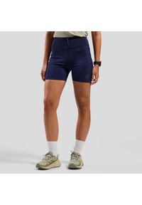 Odlo - Spodenki damskie ODLO X-ALP Trail Cargo legginsy biegowe z kieszeniami. Kolor: niebieski
