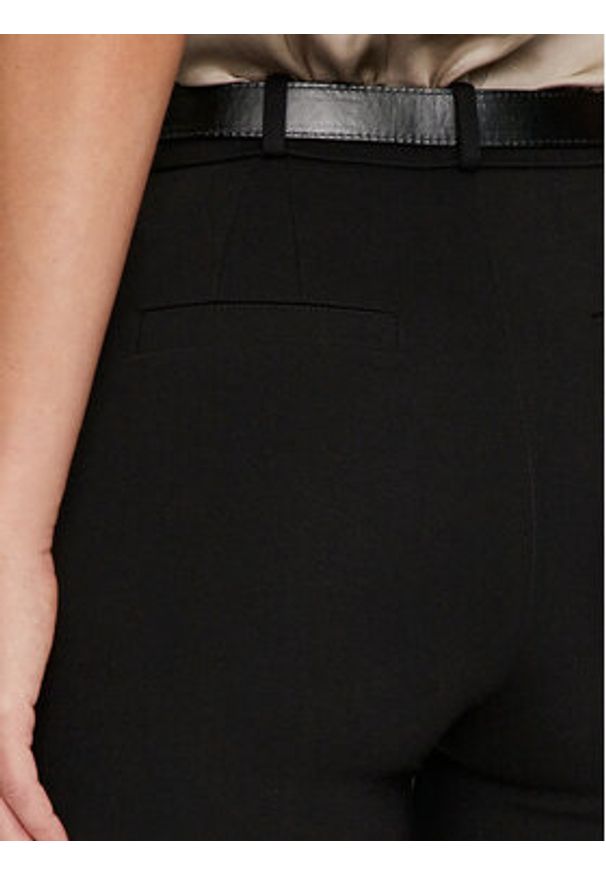 Marciano Guess Spodnie materiałowe 4YGB23 6375Z Czarny Regular Fit. Kolor: czarny. Materiał: syntetyk, wiskoza