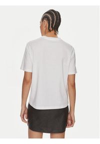 Patrizia Pepe T-Shirt 2M4389/J089-W103 Biały Regular Fit. Kolor: biały. Materiał: bawełna