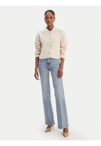 JOOP! Kardigan Tobina 30100415 Beżowy Regular Fit. Kolor: beżowy. Materiał: syntetyk #5