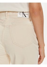 Calvin Klein Jeans Jeansy Hammerloop J20J223656 Écru Straight Fit