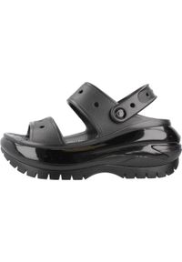 Klapki Crocs Model Classic Mega Crush Sandal Kolor Czarny. Kolor: czarny. Materiał: syntetyk, materiał #2