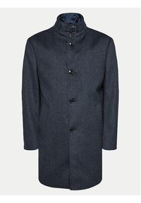 Baldessarini Płaszcz wełniany Harrison B0 18727.1108 Granatowy Regular Fit. Kolor: niebieski. Materiał: syntetyk #3